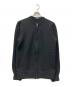 COMME des GARCONS HOMME PLUS（コムデギャルソンオムプリュス）の古着「ウールジップアップジャケット」｜ブラック