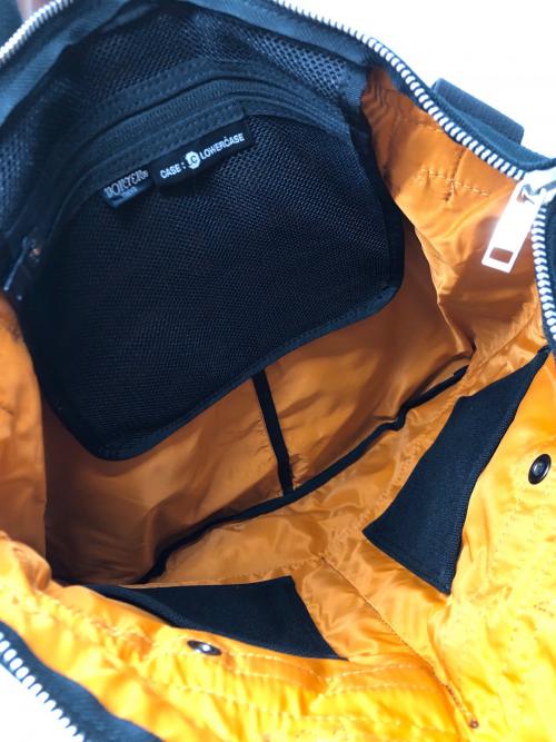 PORTER（ポーター）PORTER (ポーター) LOWERCASE (ロウワーケース) ヘルメットバッグ ブラックの古着・服飾アイテム