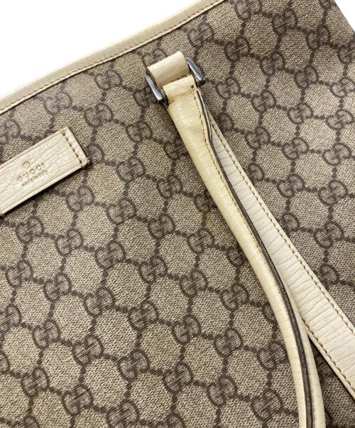 GUCCI（グッチ）GUCCI (グッチ) トートバッグ ベージュ・ブラウンの古着・服飾アイテム