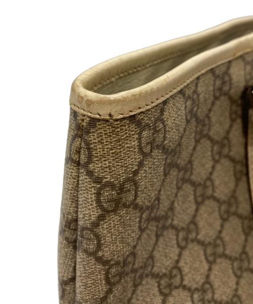 GUCCI（グッチ）GUCCI (グッチ) トートバッグ ベージュ・ブラウンの古着・服飾アイテム