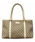 GUCCI（グッチ）の古着「トートバッグ」｜ベージュ・ブラウン