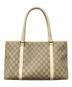 GUCCI (グッチ) トートバッグ ベージュ・ブラウン：30000円