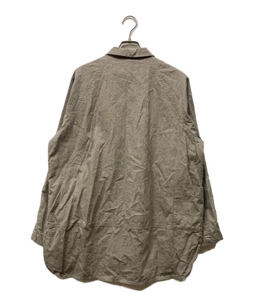 Vlas Blomme（ヴラスブラム）Vlas Blomme (ヴラスブラム) Buff シャツブルゾン ベージュ サイズ:Fの古着・服飾アイテム