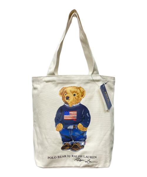 POLO RALPH LAUREN（ポロ・ラルフローレン）POLO RALPH LAUREN (ポロ・ラルフローレン) トートバッグ ベージュ 未使用品の古着・服飾アイテム