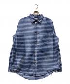 SandWaterrサンドウォーター）の古着「ORGANIZED B.D. SHIRT」｜ブルー