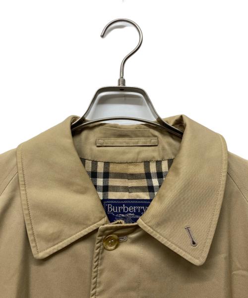 Burberry's（バーバリーズ）Burberry's (バーバリーズ) 裏ノバチェックステンカラーコート ベージュ サイズ:記載無しの古着・服飾アイテム