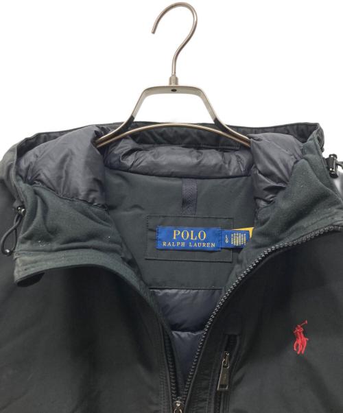 POLO RALPH LAUREN（ポロ・ラルフローレン）POLO RALPH LAUREN (ポロ・ラルフローレン) ダウンジャケット ブラック サイズ:Lの古着・服飾アイテム