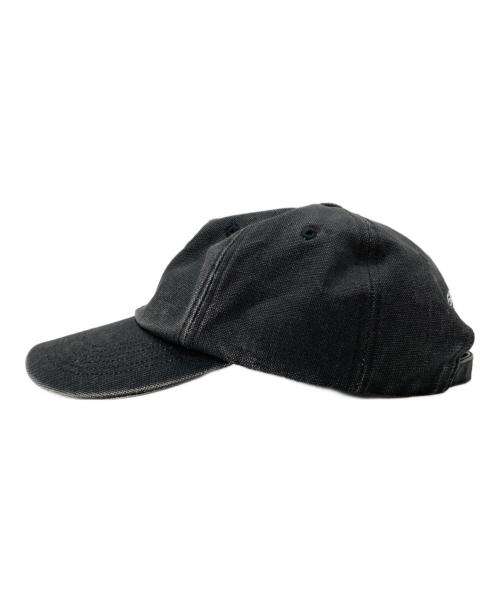 SUPREME（シュプリーム）Supreme (シュプリーム) Washed Denim S Logo 6-Panel ブラックの古着・服飾アイテム