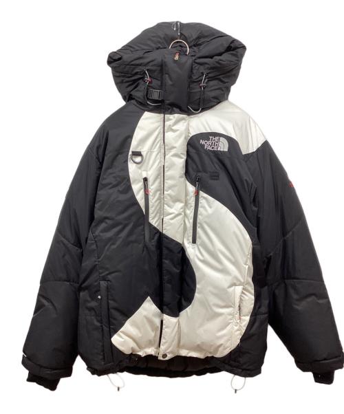 THE NORTH FACE（ザ ノース フェイス）THE NORTH FACE (ザ ノース フェイス) Supreme (シュプリーム) S Logo Himalayan Parka ホワイト×ブラック サイズ:Lの古着・服飾アイテム