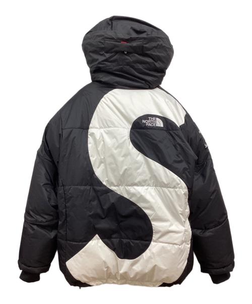 THE NORTH FACE（ザ ノース フェイス）THE NORTH FACE (ザ ノース フェイス) Supreme (シュプリーム) S Logo Himalayan Parka ホワイト×ブラック サイズ:Lの古着・服飾アイテム