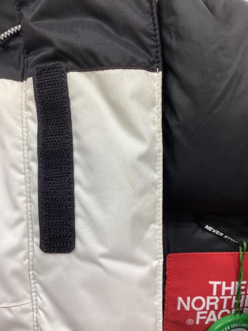 THE NORTH FACE（ザ ノース フェイス）THE NORTH FACE (ザ ノース フェイス) Supreme (シュプリーム) S Logo Himalayan Parka ホワイト×ブラック サイズ:Lの古着・服飾アイテム