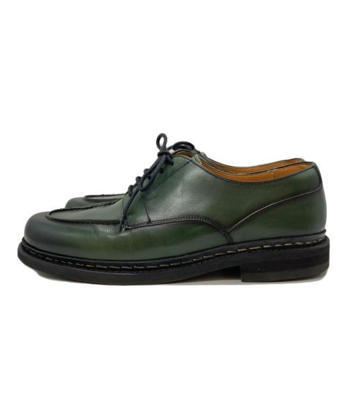 berwick（バーウィック）berwick (バーウィック) Uチップシューズ グリーン サイズ:7 1/2の古着・服飾アイテム