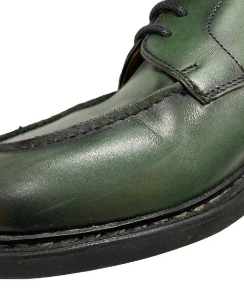 berwick（バーウィック）berwick (バーウィック) Uチップシューズ グリーン サイズ:7 1/2の古着・服飾アイテム