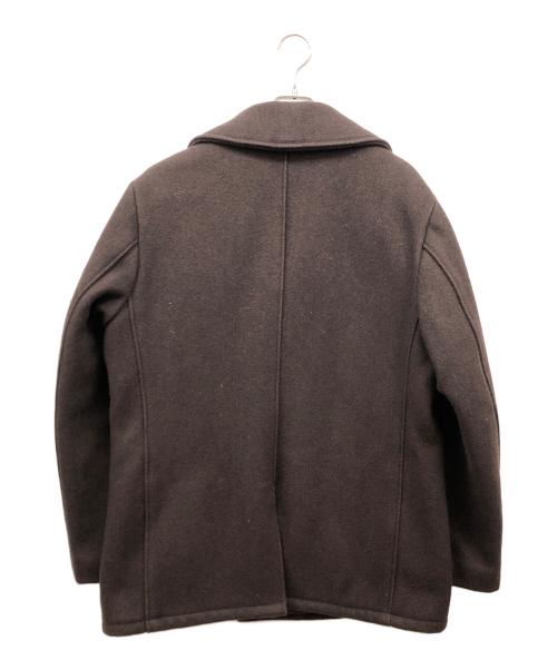 Schott（ショット）Schott (ショット) ウールPコート ブラウン サイズ:42の古着・服飾アイテム