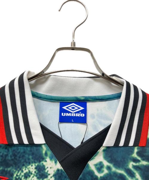 UMBRO（アンブロ）UMBRO (アンブロ) BAL (バル) LS SOCCER JERSEY グリーン サイズ:L 未使用品の古着・服飾アイテム
