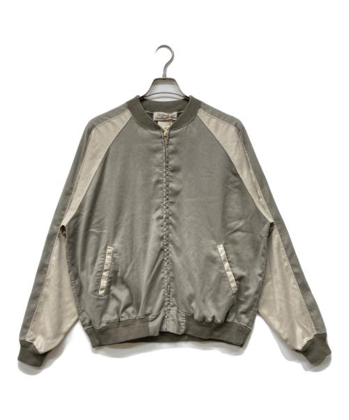 REMI RELIEF（レミレリーフ）REMI RELIEF (レミレリーフ) エコスウェードラグランZIP JKT グレー サイズ:Lの古着・服飾アイテム
