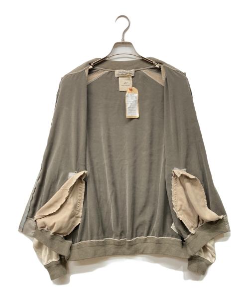 REMI RELIEF（レミレリーフ）REMI RELIEF (レミレリーフ) エコスウェードラグランZIP JKT グレー サイズ:Lの古着・服飾アイテム