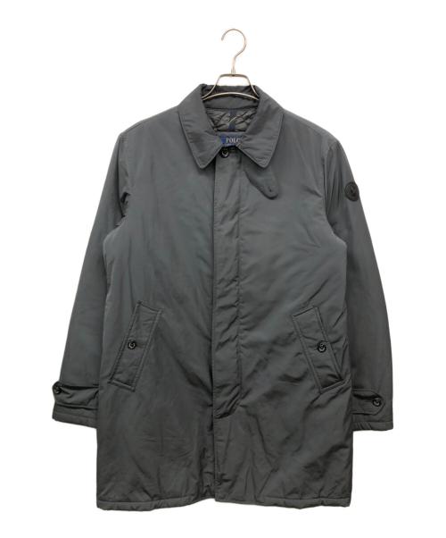 POLO RALPH LAUREN（ポロ・ラルフローレン）POLO RALPH LAUREN (ポロ・ラルフローレン) 中綿ハーフコート グレー サイズ:Sの古着・服飾アイテム