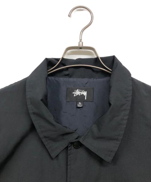 stussy（ステューシー）stussy (ステューシー) Smooth Stock Coach Jacket ブラック サイズ:XLの古着・服飾アイテム