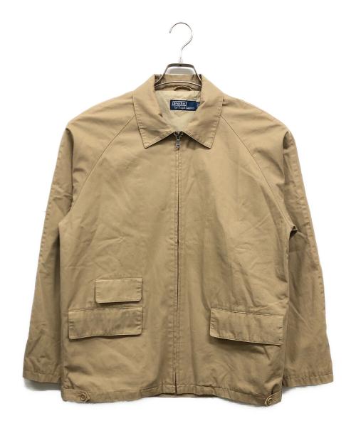POLO RALPH LAUREN（ポロ・ラルフローレン）POLO RALPH LAUREN (ポロ・ラルフローレン) スイングトップ ベージュ サイズ:Mの古着・服飾アイテム