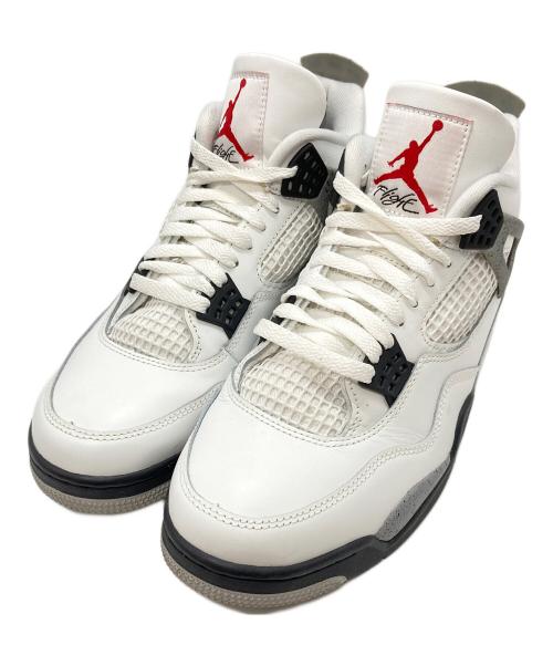 NIKE（ナイキ）NIKE (ナイキ) Air Jordan 4 Retro ホワイト サイズ:28㎝の古着・服飾アイテム