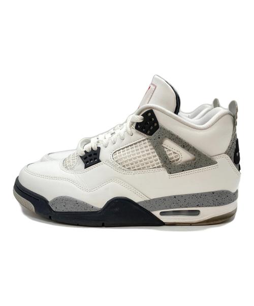 NIKE（ナイキ）NIKE (ナイキ) Air Jordan 4 Retro ホワイト サイズ:28㎝の古着・服飾アイテム