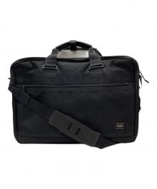 PORTER（ポーター）の古着「2WAY BRIEFCASE」｜ブラック