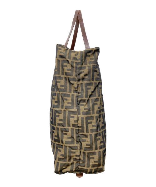 FENDI（フェンディ）FENDI (フェンディ) 折り畳みトートバッグ ブラウンの古着・服飾アイテム