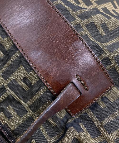 FENDI（フェンディ）FENDI (フェンディ) 折り畳みトートバッグ ブラウンの古着・服飾アイテム