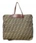 FENDI (フェンディ) 折り畳みトートバッグ ブラウン：18000円