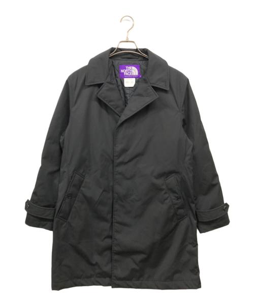 THE NORTHFACE PURPLELABEL（ザ・ノースフェイス パープルレーベル）THE NORTHFACE PURPLELABEL (ザ・ノースフェイス パープルレーベル) ステンカラーコート ブラック サイズ:Lの古着・服飾アイテム