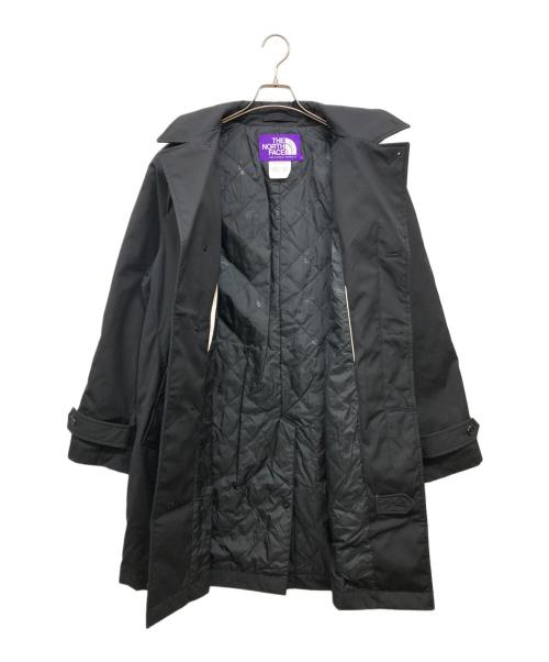 THE NORTHFACE PURPLELABEL（ザ・ノースフェイス パープルレーベル）THE NORTHFACE PURPLELABEL (ザ・ノースフェイス パープルレーベル) ステンカラーコート ブラック サイズ:Lの古着・服飾アイテム