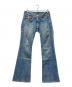 TRUE RELIGION（トゥルー レリジョン）の古着「ブーツカットデニムパンツ」｜ブルー