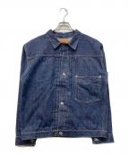 SUGAR CANEシュガーケーン）の古着「14oz. BLUE DENIM BLOUSE “S1945” MODEL」｜ネイビー
