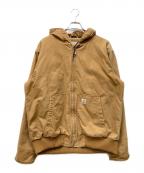 CarHarttカーハート）の古着「WASHED DUCK INSULATED ACTIVE JACKET」｜ブラウン