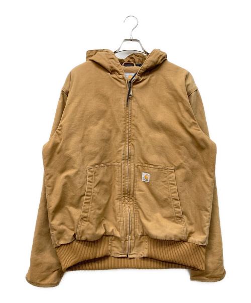 CarHartt（カーハート）CarHartt (カーハート) WASHED DUCK INSULATED ACTIVE JACKET ブラウン サイズ:Lの古着・服飾アイテム