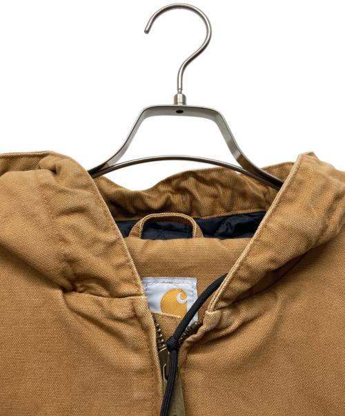 CarHartt（カーハート）CarHartt (カーハート) WASHED DUCK INSULATED ACTIVE JACKET ブラウン サイズ:Lの古着・服飾アイテム