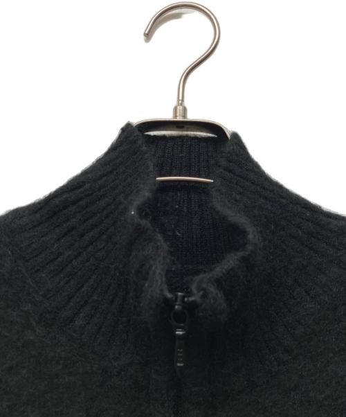 Needles（ニードルズ）Needles (ニードルズ) Zipped Mohair Cardigan ブラック サイズ:Lの古着・服飾アイテム