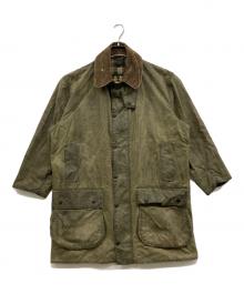 Barbour（バブアー）の古着「オイルドジャケット」｜グリーン