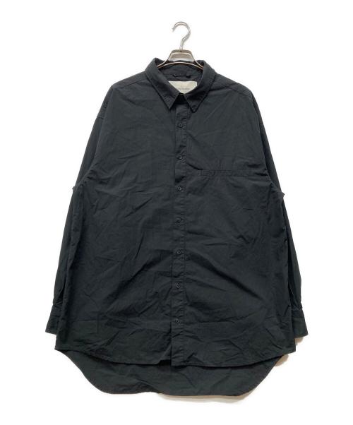entire studios（エンタイアスタジオ）ENTIRE STUDIOS (エンタイアスタジオ) GIANT WOOL SHIRT ブラック サイズ:FREEの古着・服飾アイテム