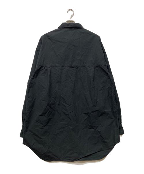entire studios（エンタイアスタジオ）ENTIRE STUDIOS (エンタイアスタジオ) GIANT WOOL SHIRT ブラック サイズ:FREEの古着・服飾アイテム