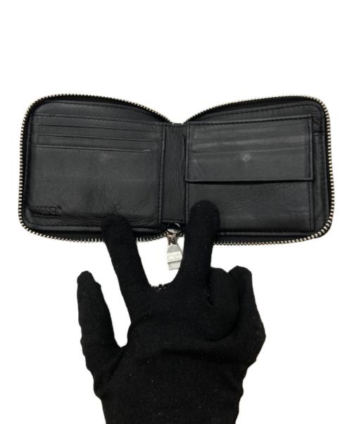 DIESEL（ディーゼル）DIESEL (ディーゼル) DSL 3D BI FOLD COIN ZIP XS ブラックの古着・服飾アイテム