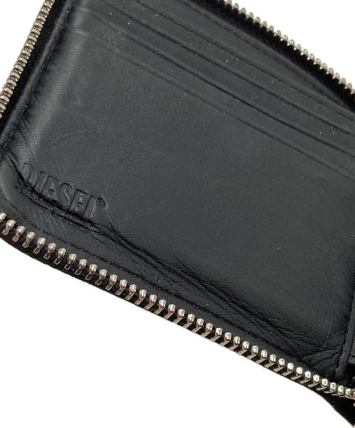DIESEL（ディーゼル）DIESEL (ディーゼル) DSL 3D BI FOLD COIN ZIP XS ブラックの古着・服飾アイテム