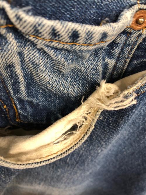 LEVI'S（リーバイス）LEVI'S (リーバイス) 501デニムパンツ ブルー サイズ:Ｗ34の古着・服飾アイテム