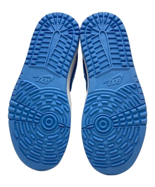NIKE（ナイキ）NIKE (ナイキ) AIR JORDAN 1 LOW GOLF ホワイト×ブルー サイズ:26の古着・服飾アイテム