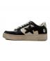 A BATHING APE (アベイシングエイプ) BAPE STA #3 ブラック×ホワイト サイズ:25：18000円