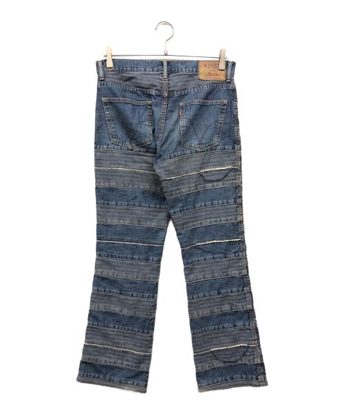 Hysteric Glamour（ヒステリックグラマー）Hysteric Glamour (ヒステリックグラマー) ウミヘビデニムパンツ ブルー サイズ:28の古着・服飾アイテム