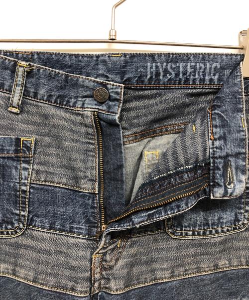 Hysteric Glamour（ヒステリックグラマー）Hysteric Glamour (ヒステリックグラマー) ウミヘビデニムパンツ ブルー サイズ:28の古着・服飾アイテム