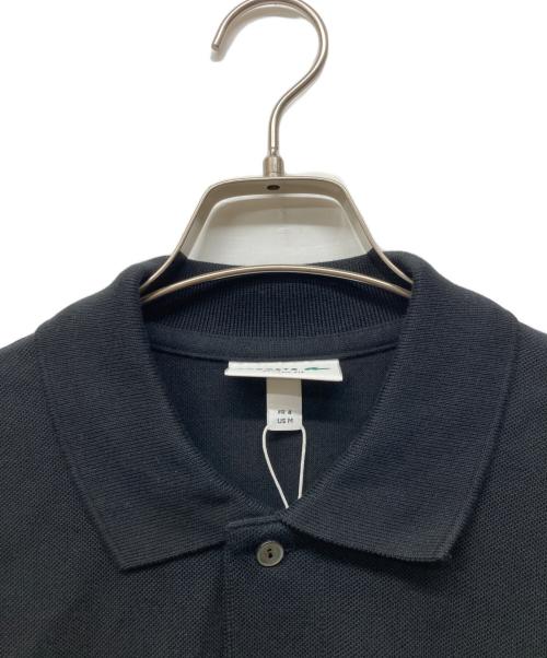 LACOSTE（ラコステ）LACOSTE (ラコステ) 鹿の子ポロシャツ ブラック サイズ:M 未使用品の古着・服飾アイテム