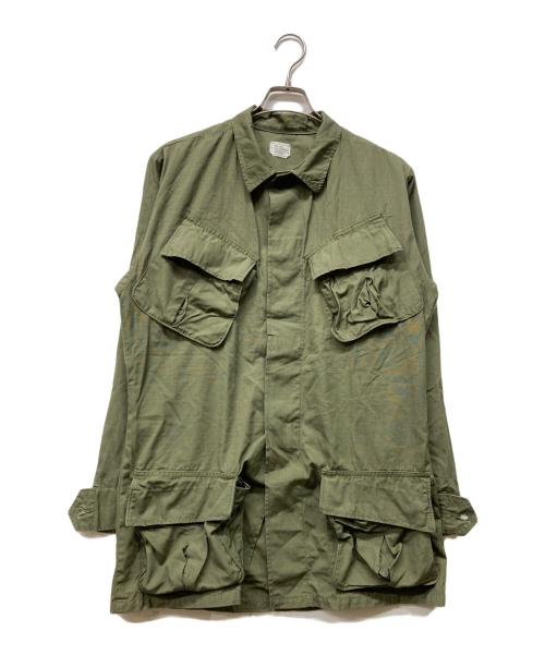 US ARMY（ユーエスアーミー）US ARMY (ユーエスアーミー) 4ｔｈジャングルファティーグジャケット グリーン サイズ:S-LONGの古着・服飾アイテム